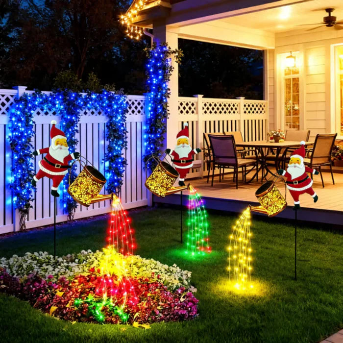 Papai Noel Regador Iluminado - (Compre 1 Leve 3)š„Promoção Fim de Anoš„