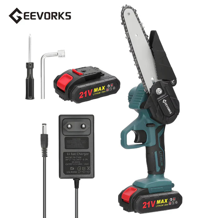 Motoserra Elétrica Portátil SawPro X + BRINDE Afiador de Serra (OFERTA BLACK FRIDAY)