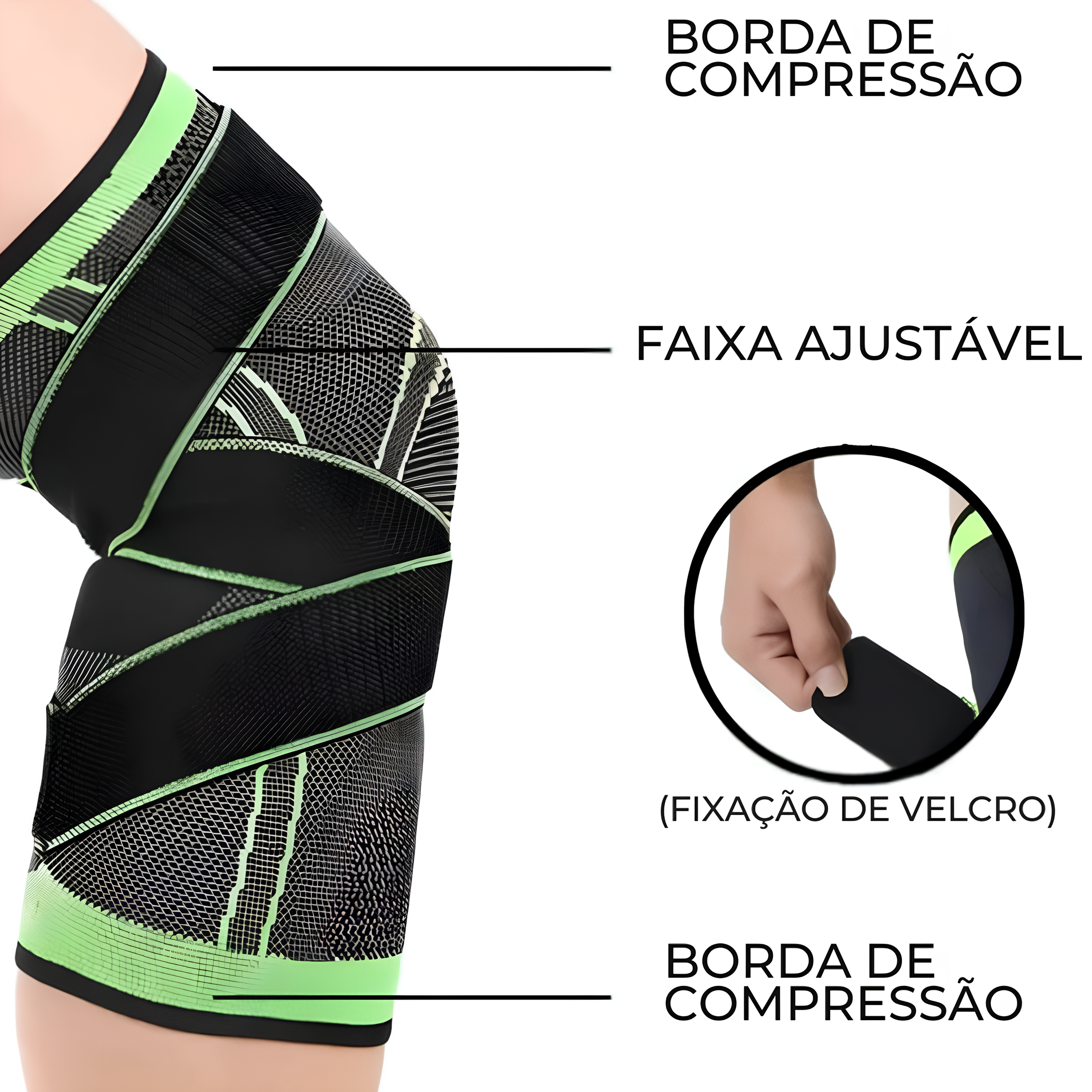 Joelheira de Compressão 3D - ComfortBrace