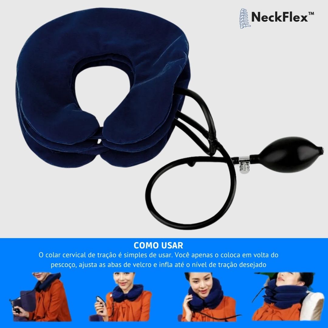 Apoio pescoço inflavel - NeckFlex