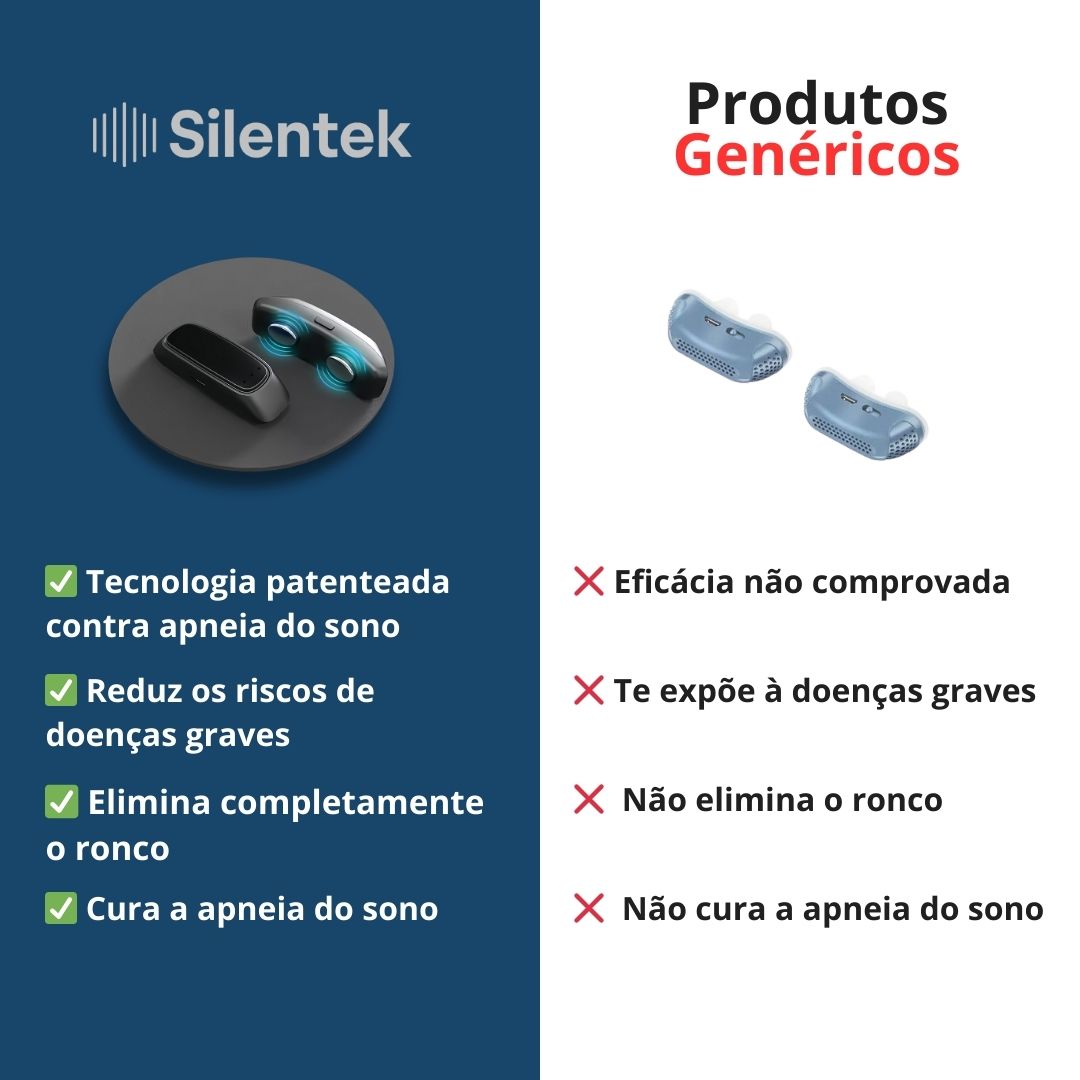 Silentek® Anti-Ronco Inteligente EMS
