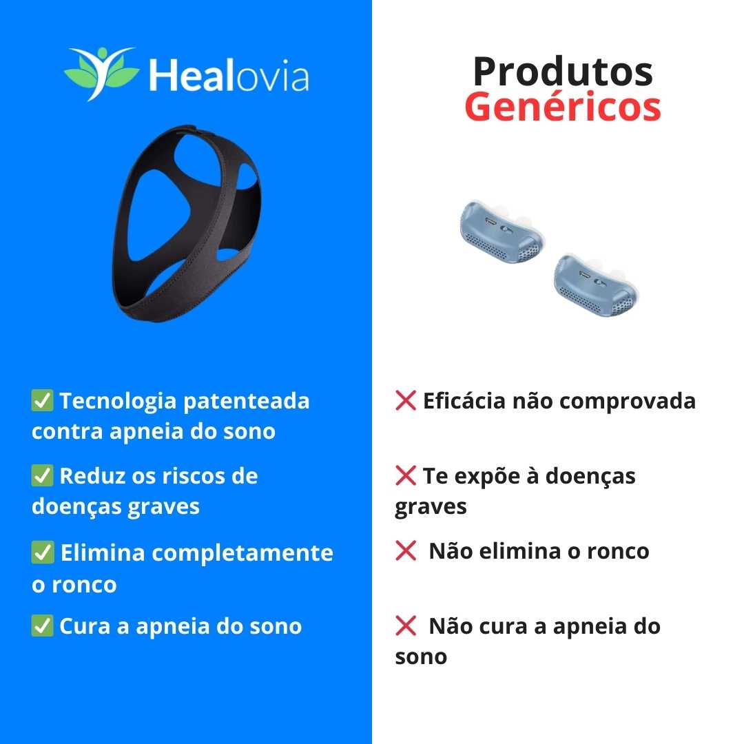 Máscara Para Apneia do Sono - Healovia™